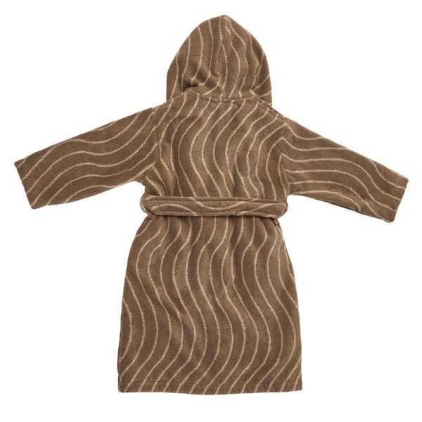 Peignoir Woodland . 5-6 ans - Mocca