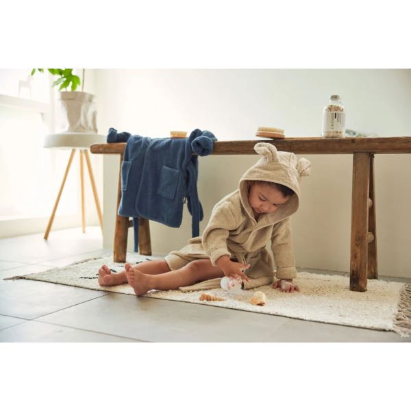 Peignoir enfant éponge 1-2 ans Sand