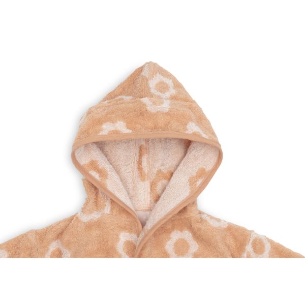 Peignoir éponge enfant Jacquard Flower 1-2 ans