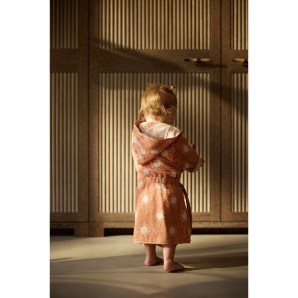 Peignoir éponge enfant Jacquard Sun 1-2 ans