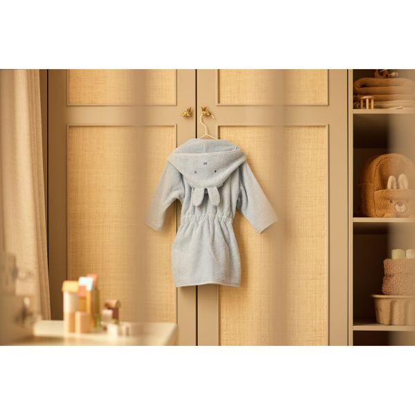Peignoir éponge 1-2 ans Miffy Cloudy Blue