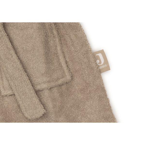 Peignoir enfant éponge 3-4 ans Milky Coffee