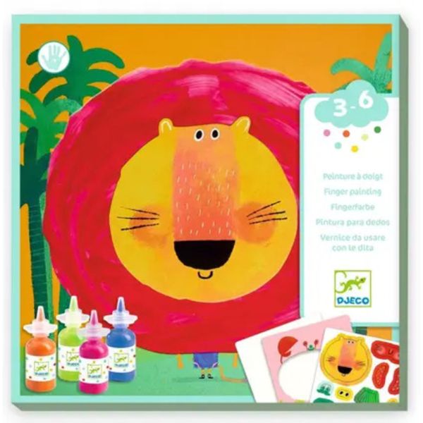 Peinture au doigt Animaux foufous