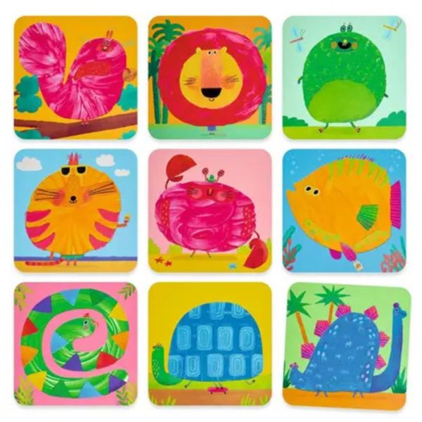 Peinture au doigt Animaux foufous