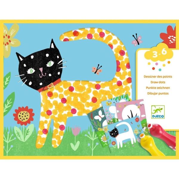 Coffret de dessin à marqueurs mousse A petits points
