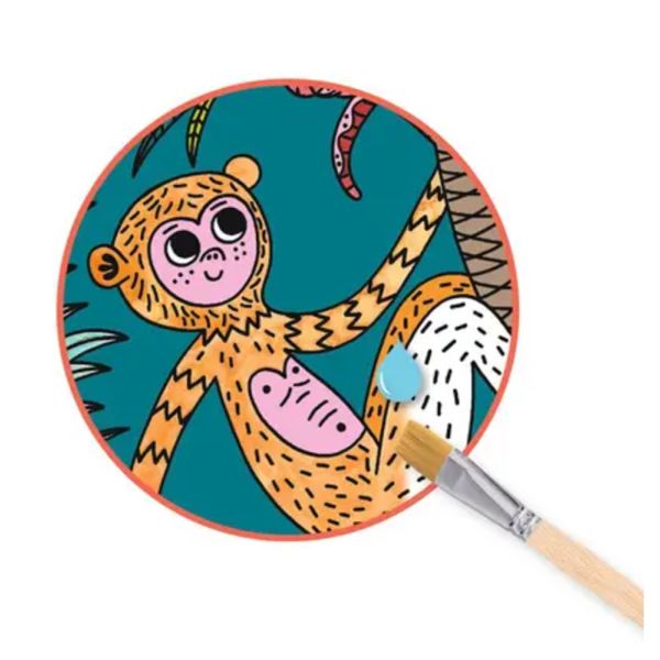 Peinture magique à révéler Dans la jungle