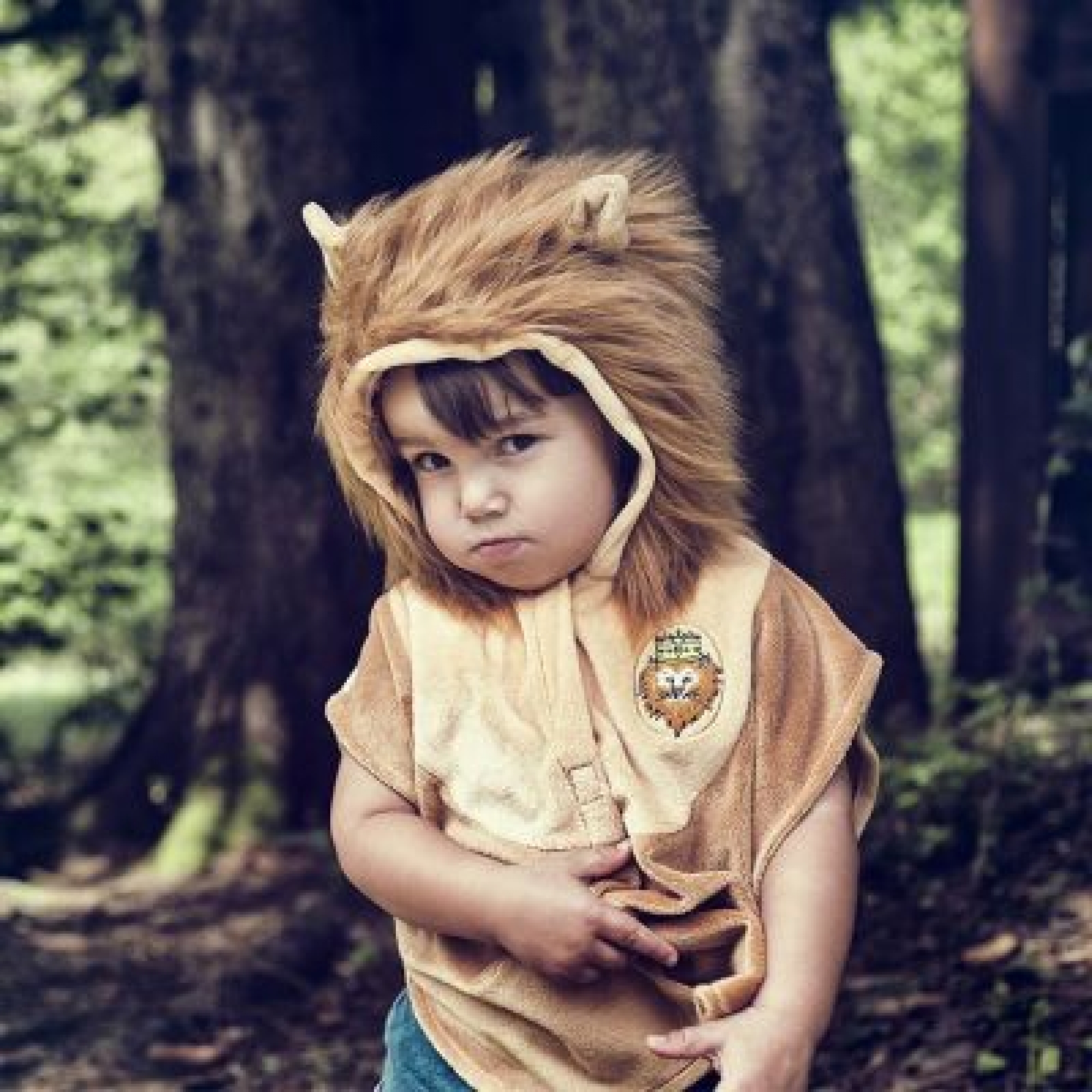 Deguisement cape petit lion 2/3 ans.