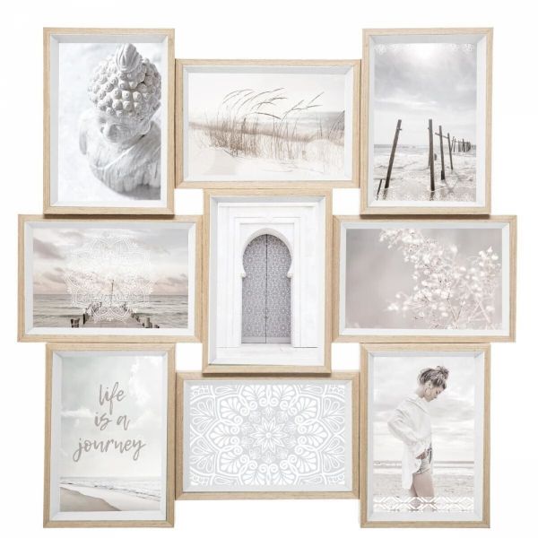 Pêle-mêle 9 photos Modèle aléatoire