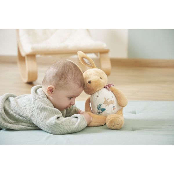 Peluche sonore Lapin