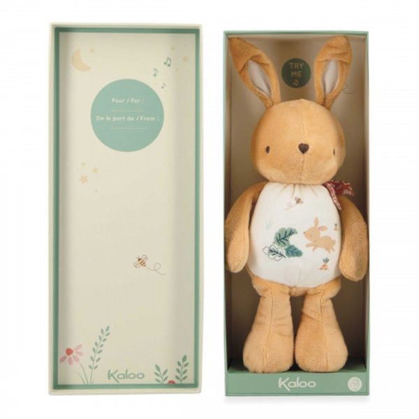 Peluche sonore Lapin