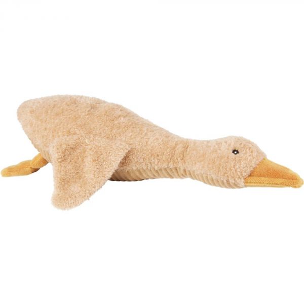 Peluche douce bruit blanc Liva l'oie Marron