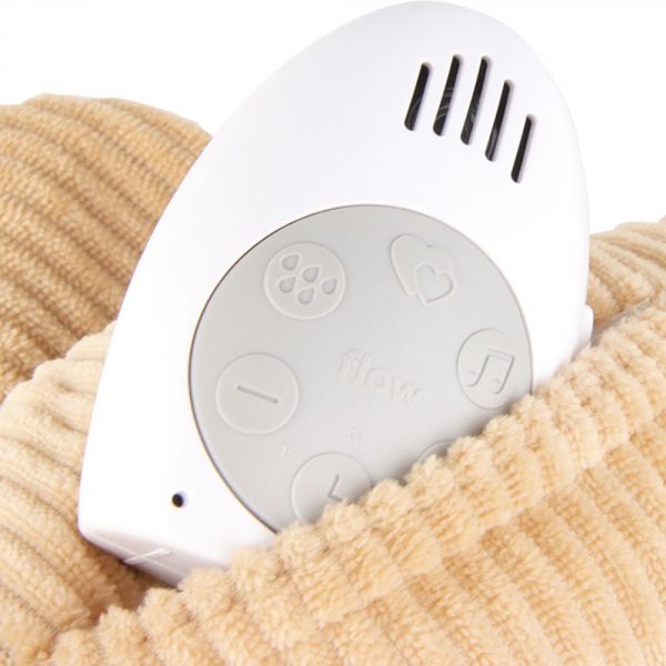 Peluche douce bruit blanc Liva l'oie Marron