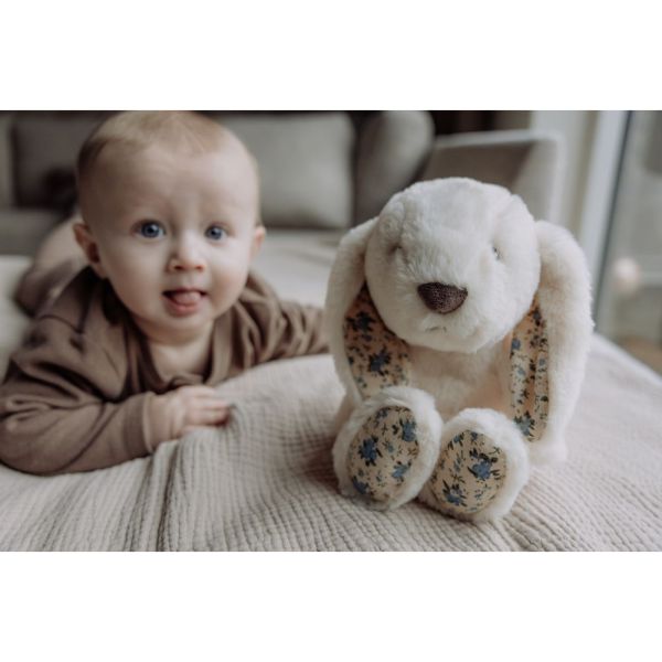 Peluche bruits blancs rechargeable Milo le lapin Liberty - Edition limitée