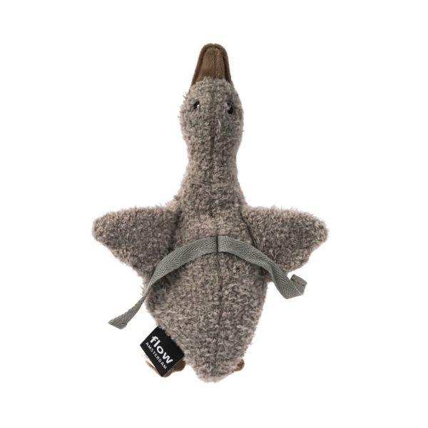 Peluche bruits blancs à suspendre Liva l'oie gris