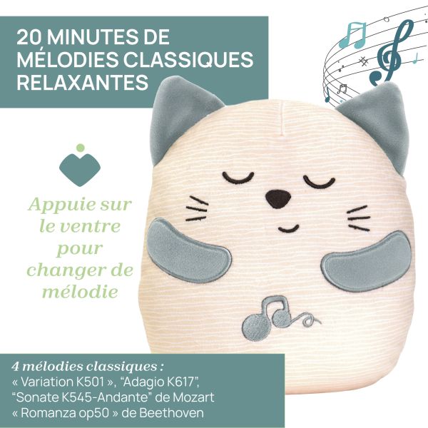 Peluche Chaton First Dream