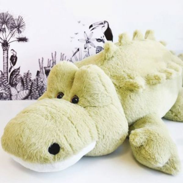 Peluche géante Croco'doux 80 cm