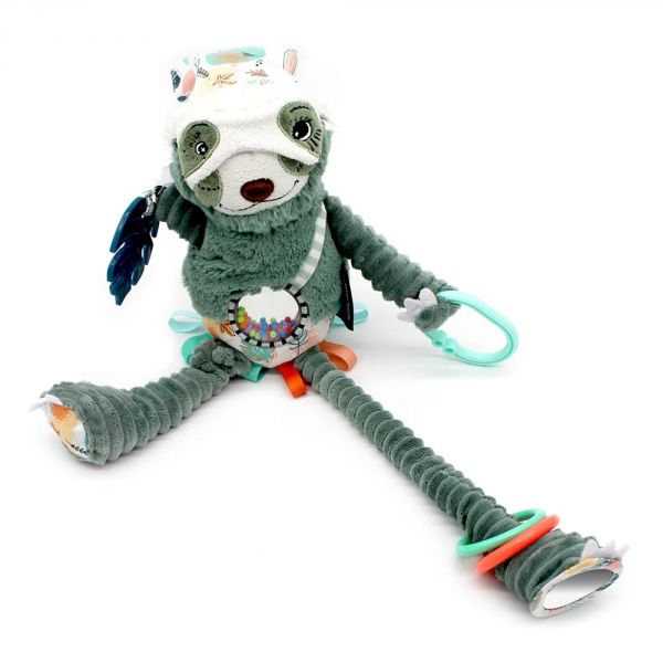 Peluche d'activités nomade Chillos le paresseux