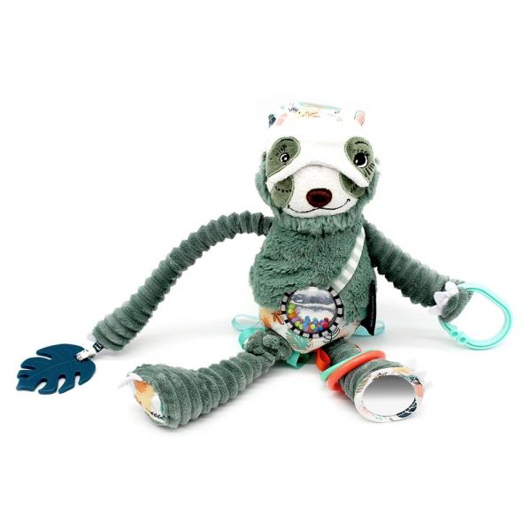 Peluche d'activités nomade Chillos le paresseux