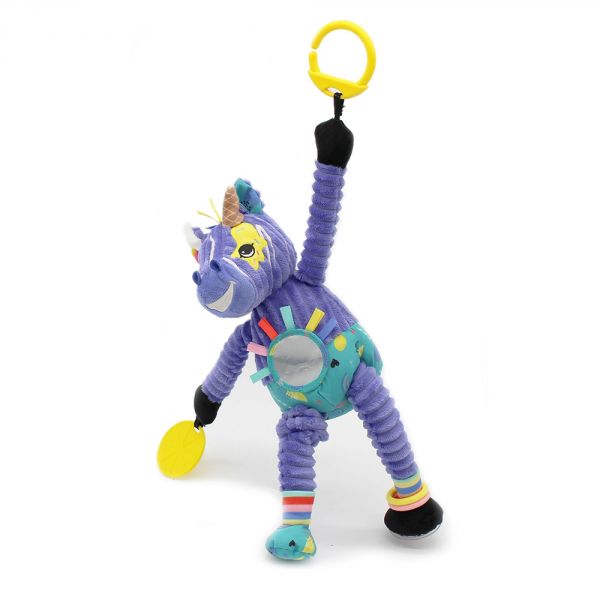 Peluche d'activités nomade Kiprokos le zèbre