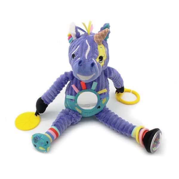 Peluche d'activités nomade Kiprokos le zèbre