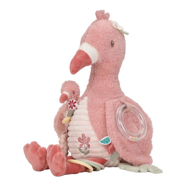 Peluche d'activités Flamant rose - Safari Friends