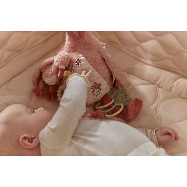 Peluche d'activités Flamant rose - Safari Friends