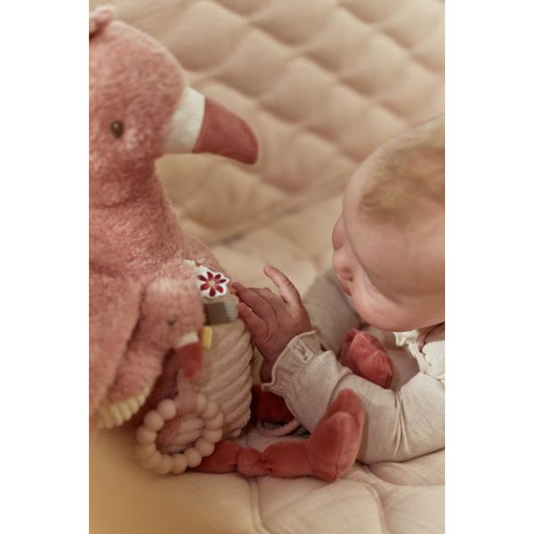 Peluche d'activités Flamant rose - Safari Friends