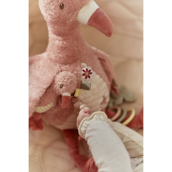 Peluche d'activités Flamant rose - Safari Friends