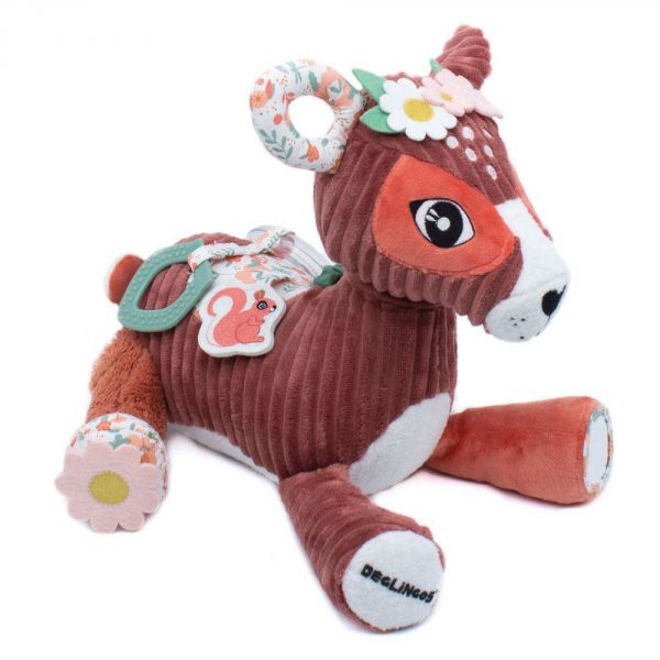 Peluche d'activités Melimelos la Biche