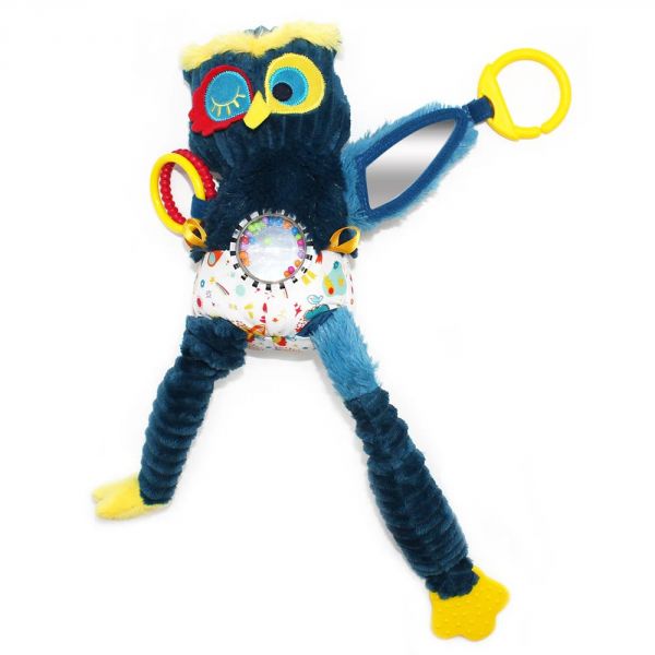 Peluche d'activités nomade Astros le hibou
