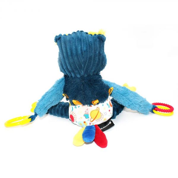 Peluche d'activités nomade Astros le hibou