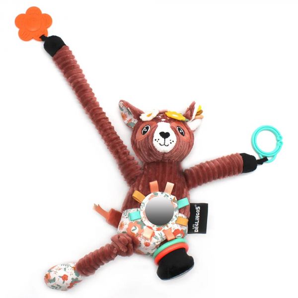 Peluche d'activités nomade Mélimélos la biche