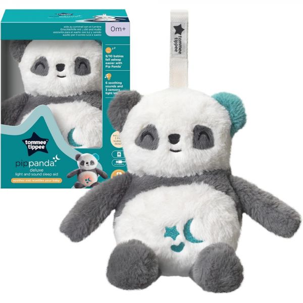 Peluche d'aide au sommeil rechargeable Grofriend - Pippo le Panda