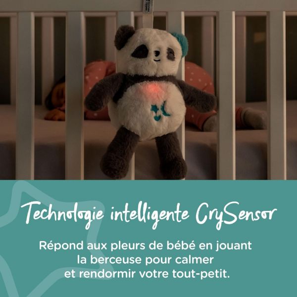 Peluche d'aide au sommeil rechargeable Grofriend - Pippo le Panda