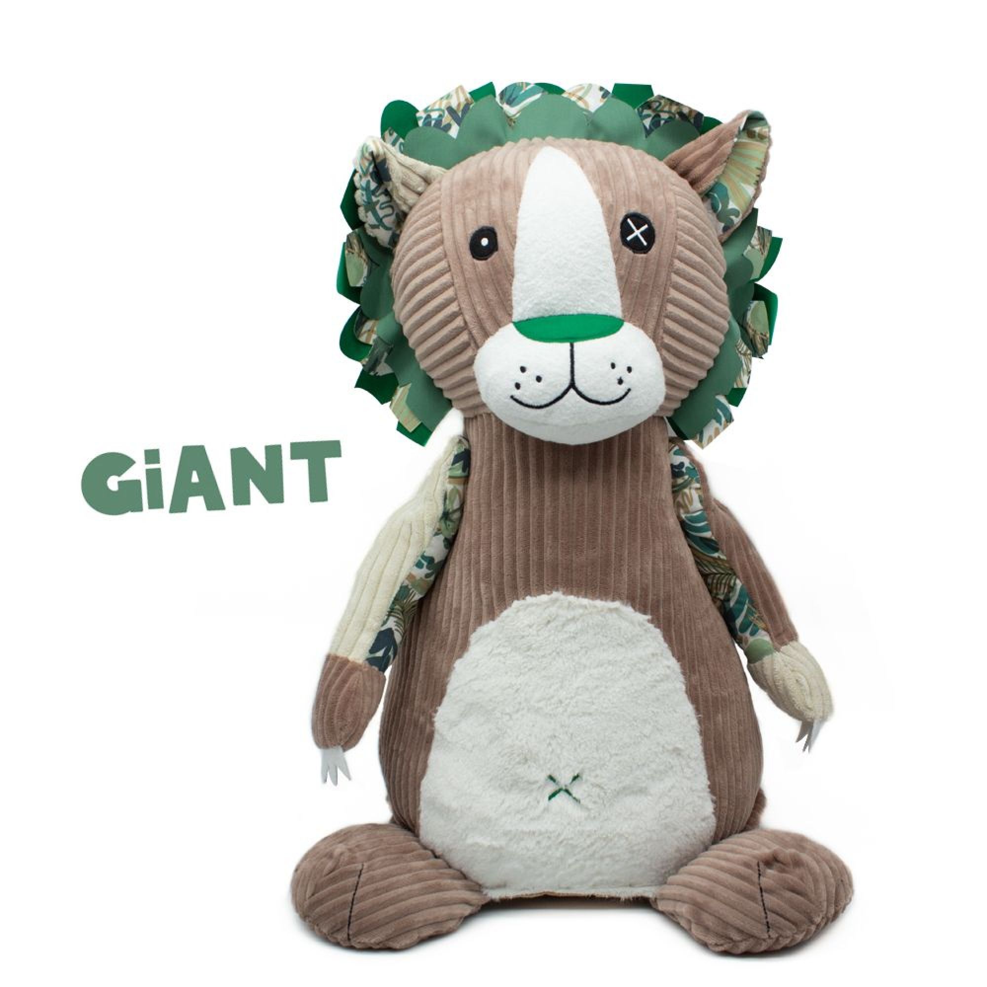 Les Deglingos Peluche Geante Jelekros Le Lion Made In Bebe