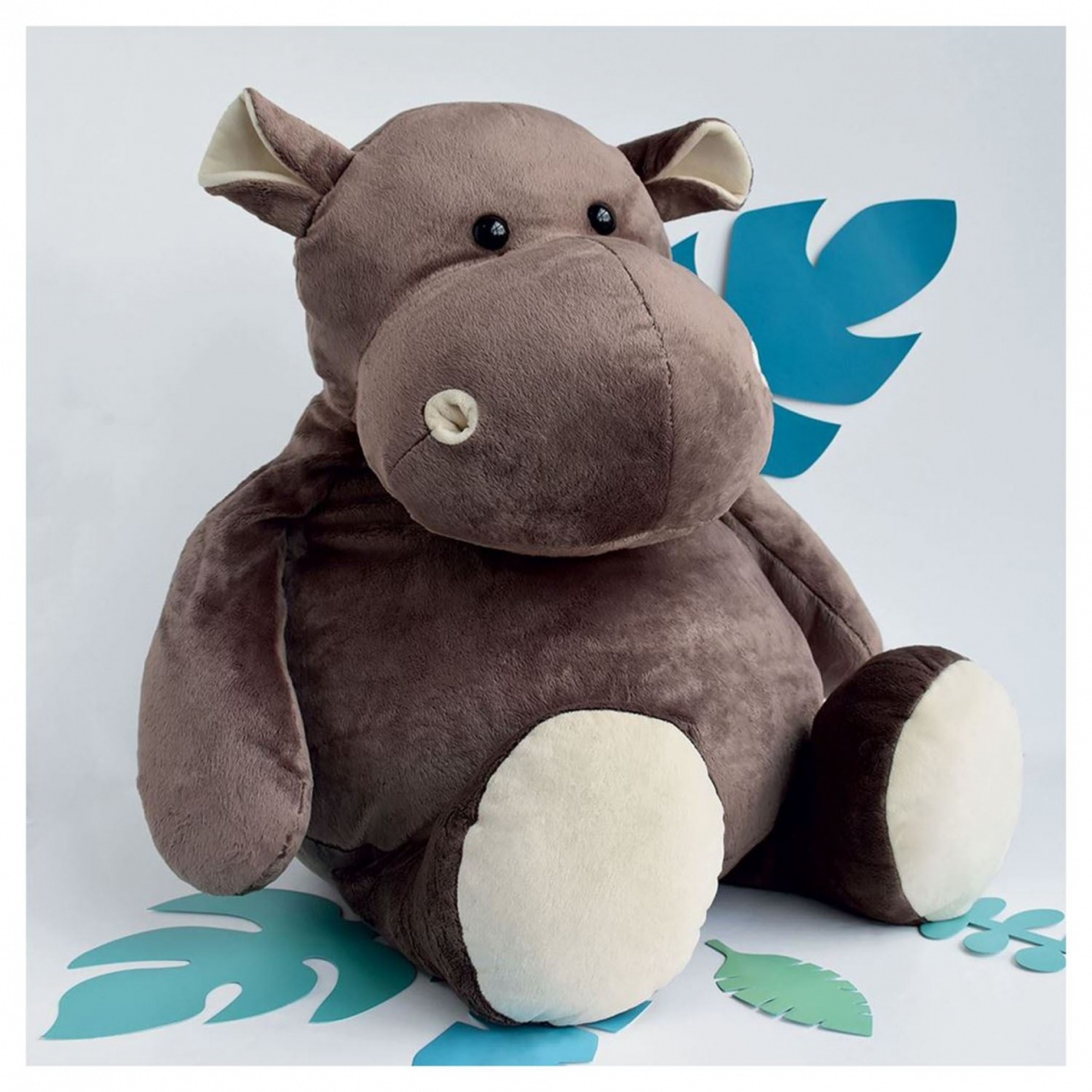 Histoire D Ours Peluche Hippo Super Geant Made In Bebe