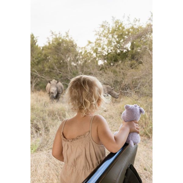 Peluche Hippopotame  - 17 cm