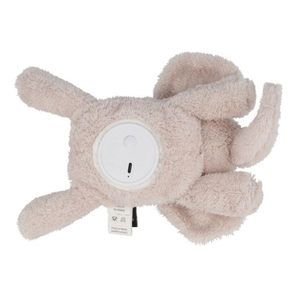 Peluche douce lumineuse George l'éléphant beige