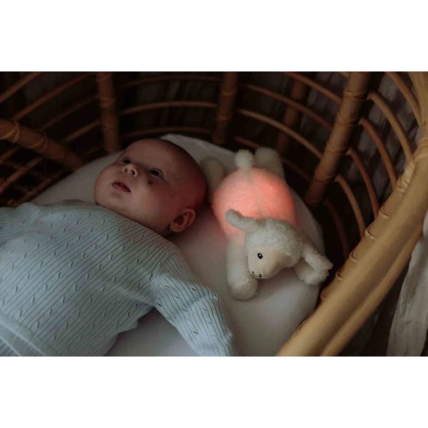 Peluche douce lumineuse Rosie le mouton