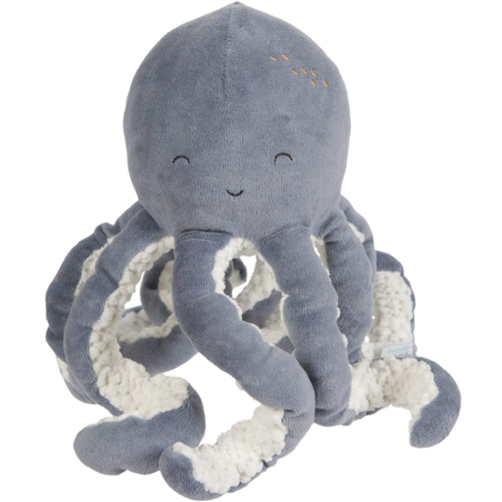 Little Dutch Peluche Pieuvre Ocean Blue Made In Bebe