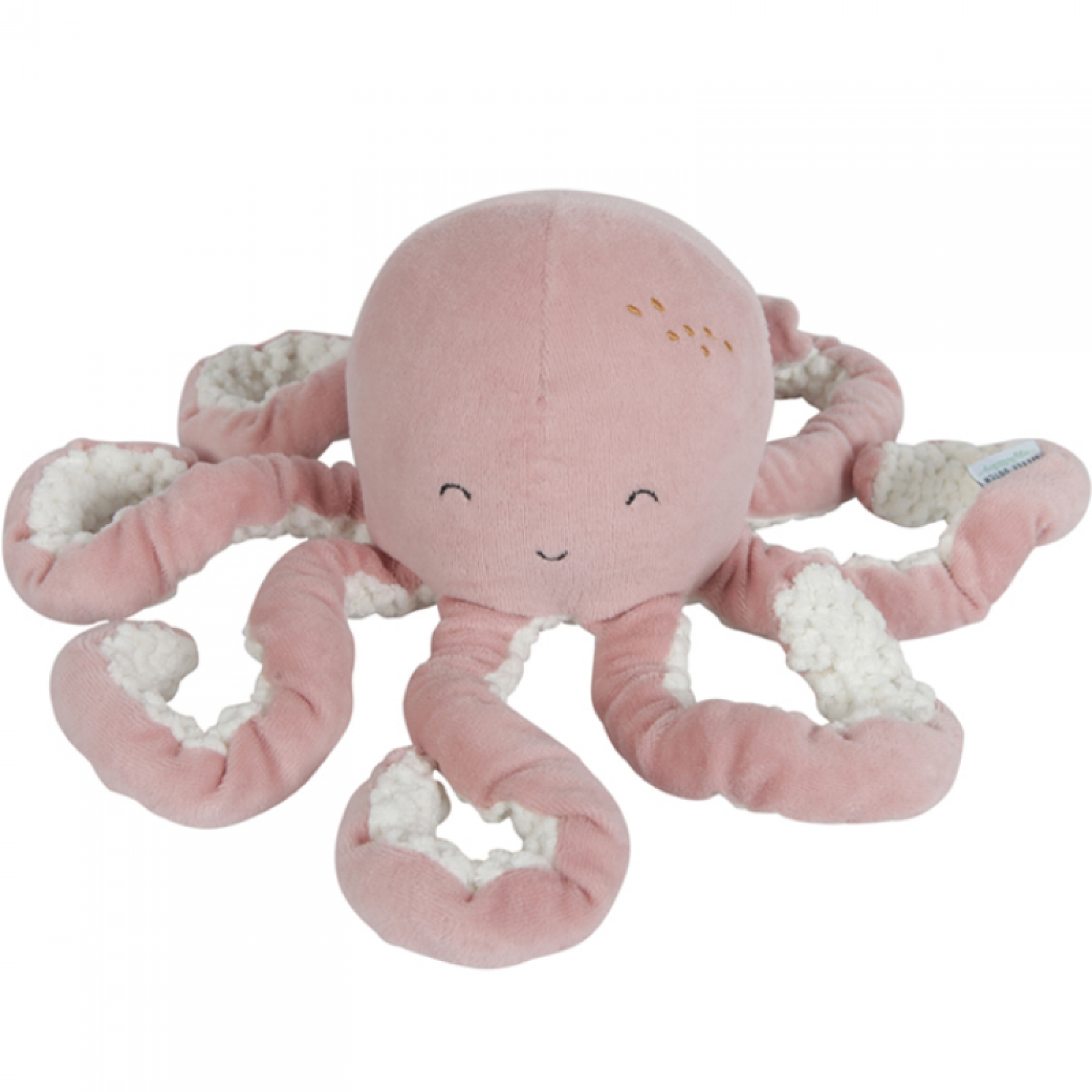 Little Dutch Peluche Pieuvre Ocean Pink Made In Bebe