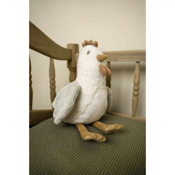 Peluche Poule - Little Farm 17 cm