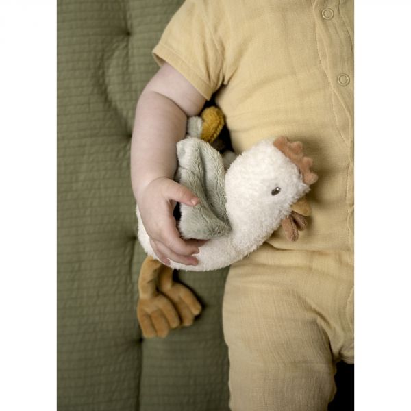 Peluche Poule - Little Farm 17 cm