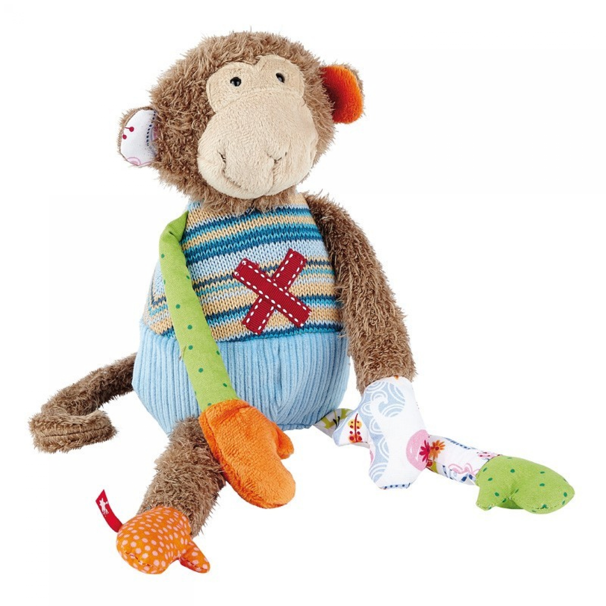 Sigikid Peluche Singe Sweety Made In Bebe Sigikid Peluche Singe Sweety Made In Bebe