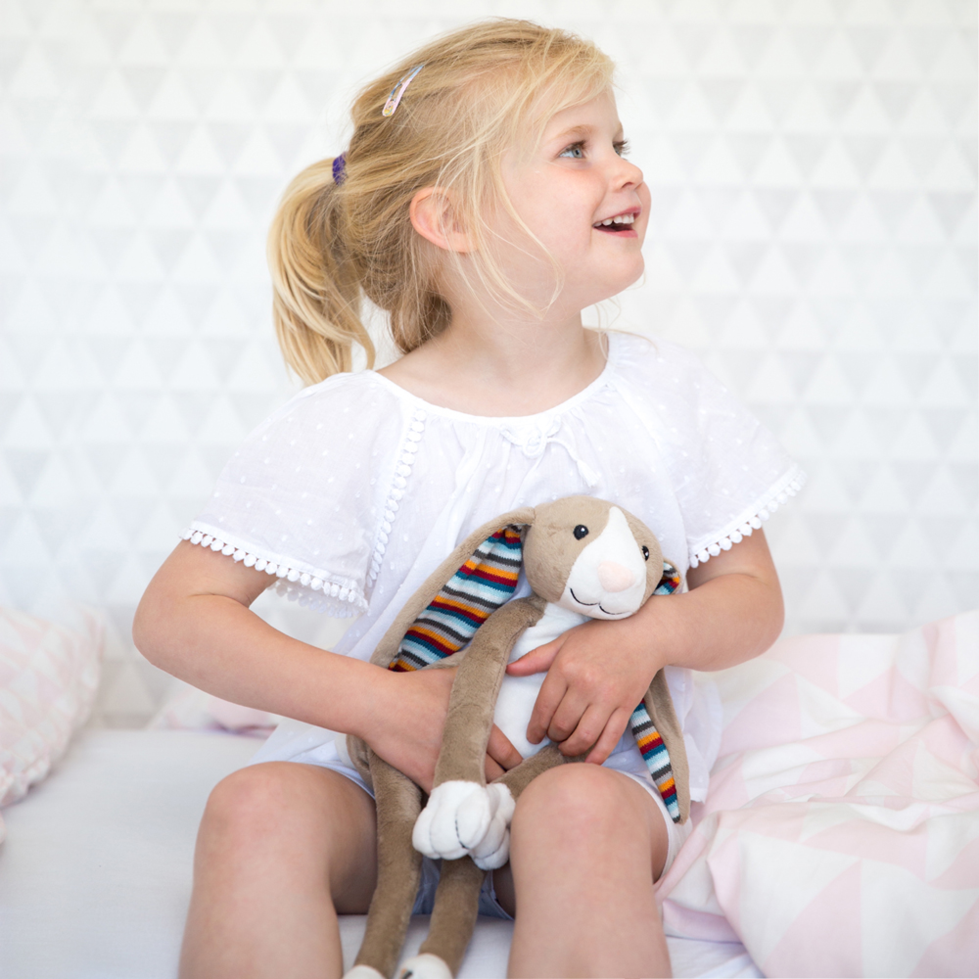 Zazu Peluche Veilleuse Musicale Bo Le Lapin Made In Bebe