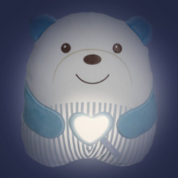 Peluche  musicale Tendre Ourson bleu