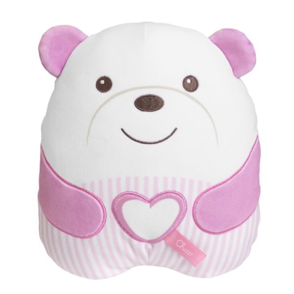 Peluche  musicale Tendre Ourson rose