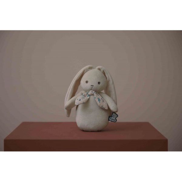 Peluche veilleuse nomade Lapin crème