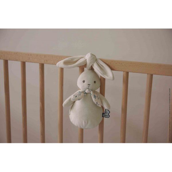 Peluche veilleuse nomade Lapin crème