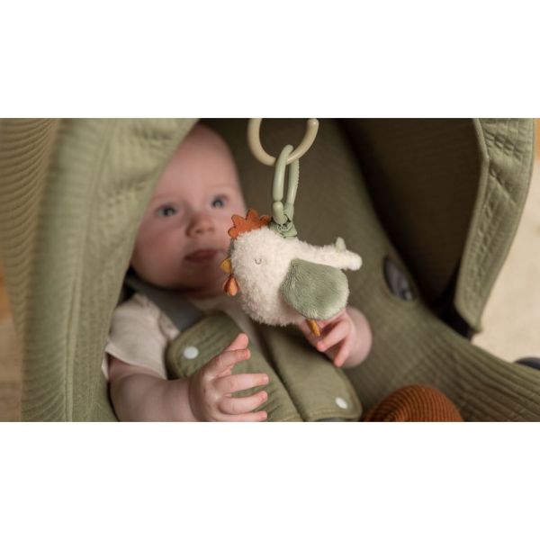 Peluche vibrante poule - Little Farm